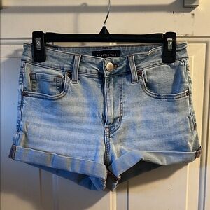 Women’s Aeropostale High Rise Midi Jean Shorts